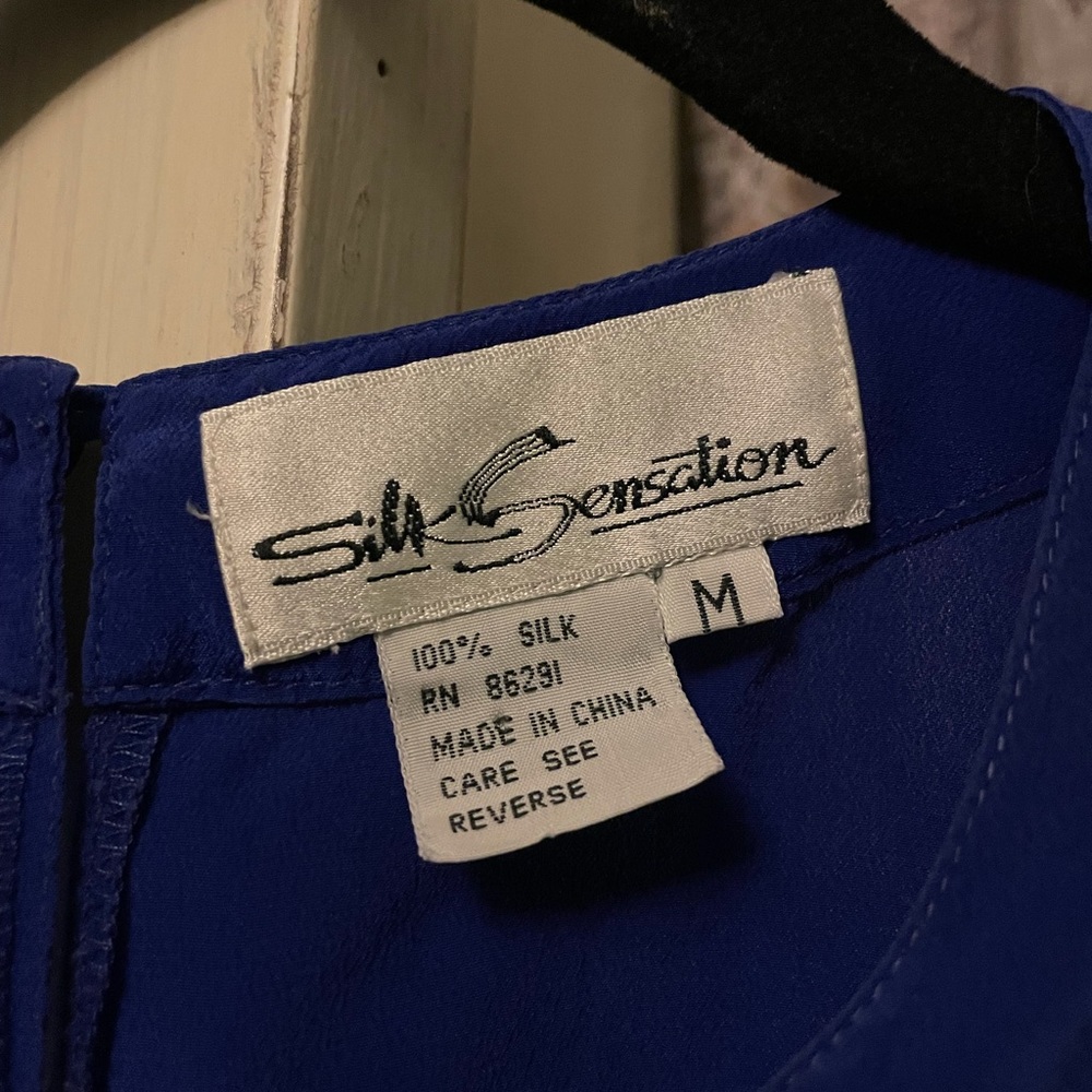 Silk Sensation 100% Silk Shell Size M - Picture 4 of 6